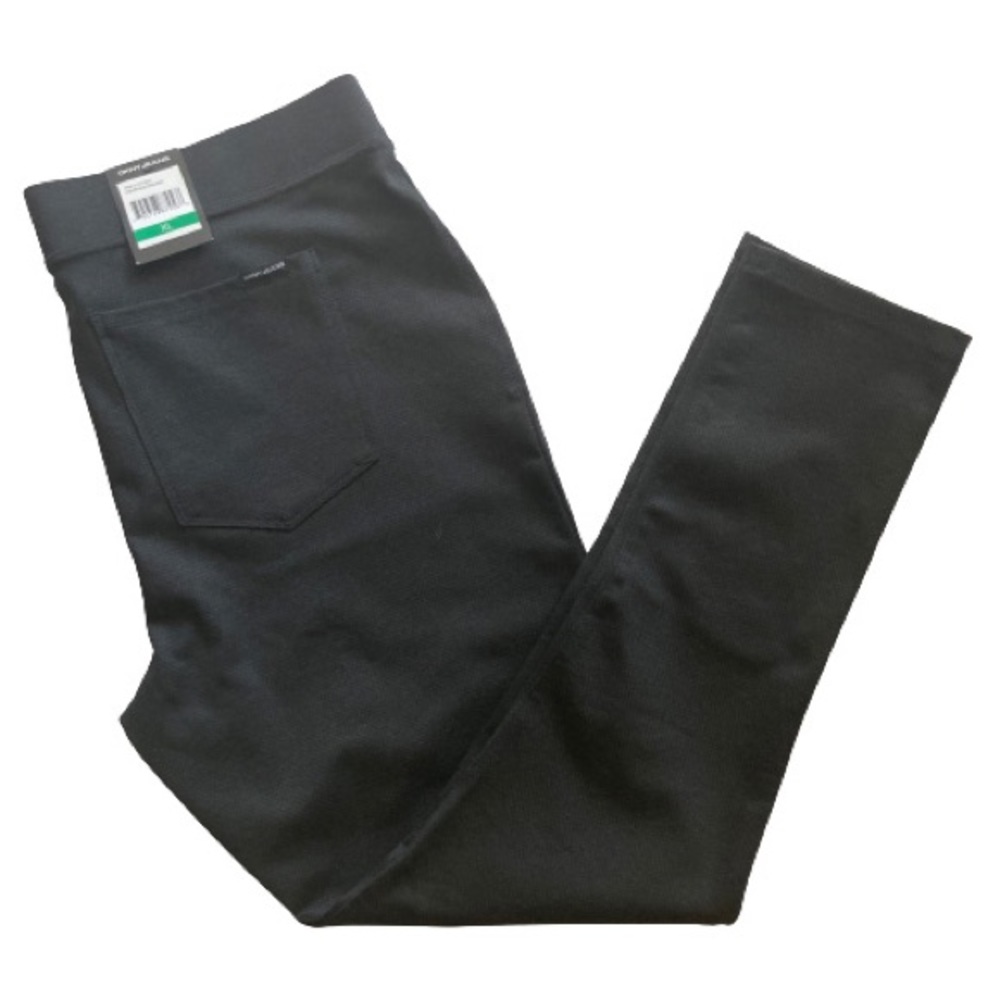 DKNY Womens Pull On Pant XL Grey Diamond NWT